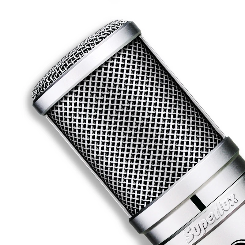 Оригинальный конденсаторный USB микрофон Superlux E205U профессиональный для вещания и