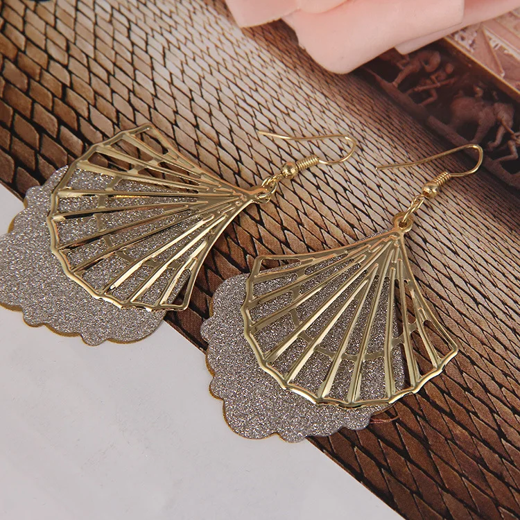 2018 New Ginkgo Biloba Creative Ear Ring Small Fresh Style Party Wedding Essential Ornaments 180728-2 | Украшения и аксессуары
