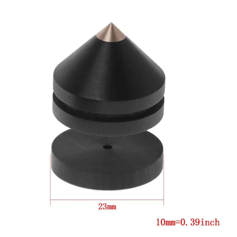 4pcs/Set Active Speaker Spikes Stand Feets Audio Repair Parts Accessories Turntable 23x20mm DIY For Home Theater |