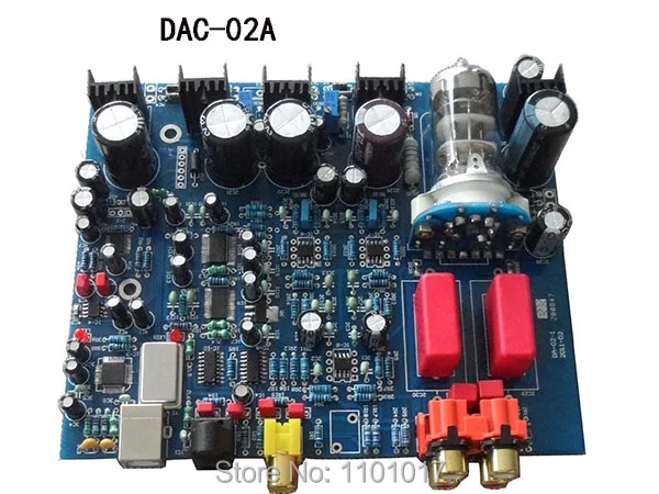 XiangSheng DAC-02A USB SPDIF DIR9001 AD1955 DAC HIFI EXQUIS коаксиальный Оптический цифровой преобразователь трубка выход XSDAC02A