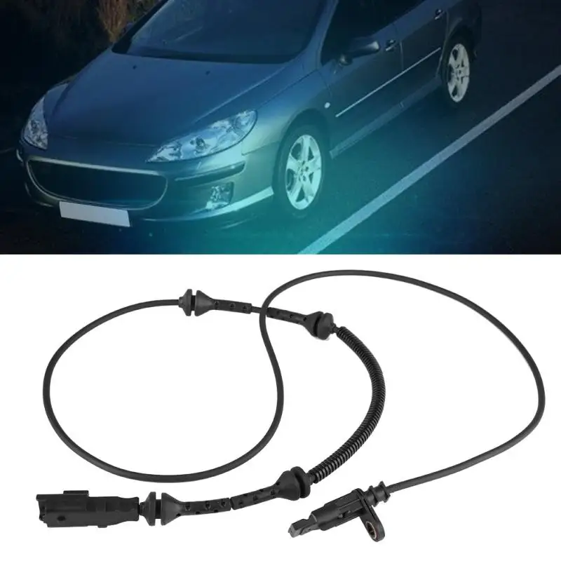 Автомобильный передний датчик скорости колес ABS для Peugeot 407 407SW Citroen C6 4545G6