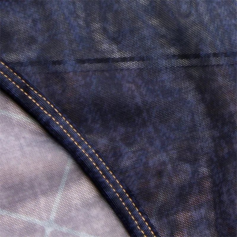 2019 Сексуальная Имитация ковбоя прозрачное женское нижнее белье трусики пряжа