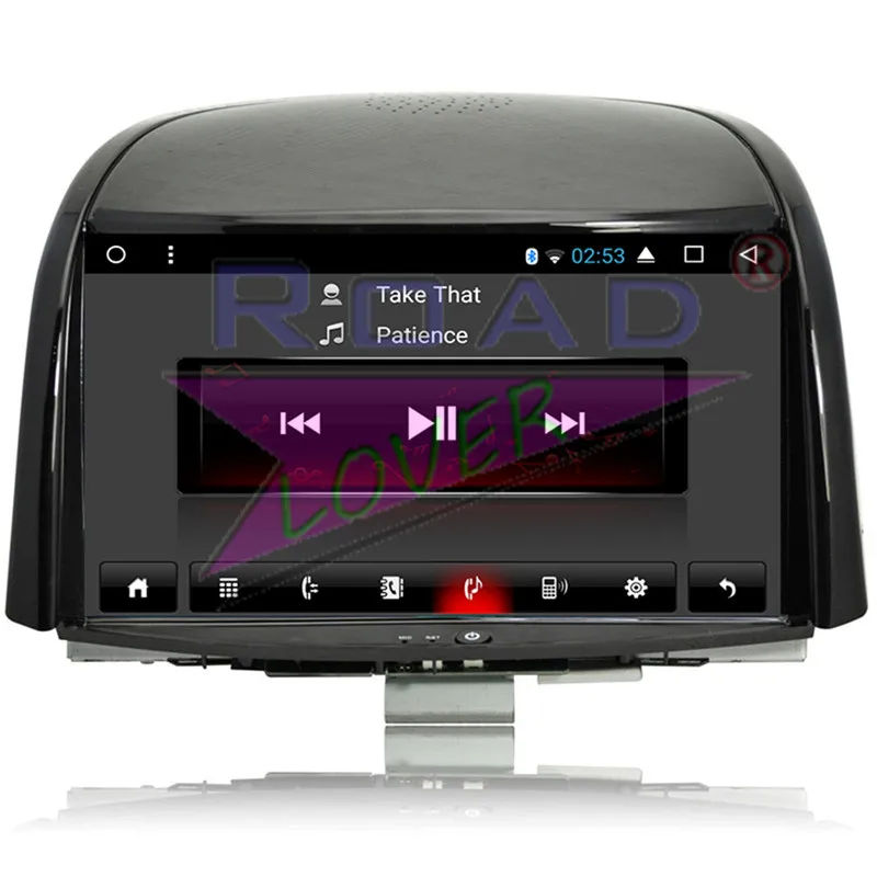 Автомобильный GPS навигатор Roadlover 2 Din Android 6 0 для Koleos 2009 2010 2011 2012 2013 2014 2015 2016