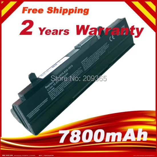 9 ячеек 7800 мАч батарея для ноутбука Asus Eee PC 1215 1215b 1215N 1015b 1015 1015bx 1015p x A31-1015 A32-1015 AL31-1015 |