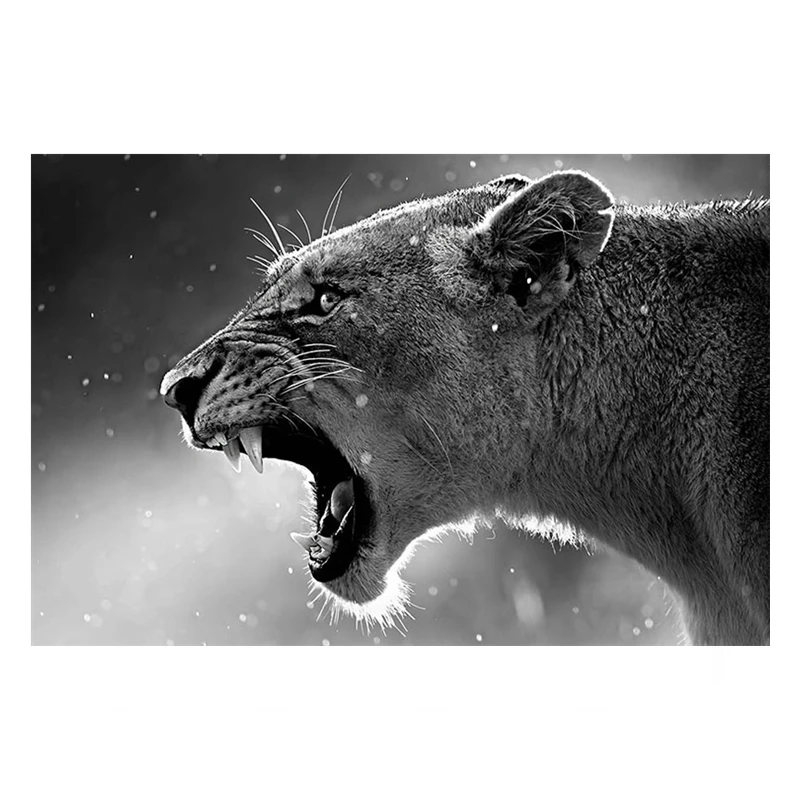 Горячая Распродажа Картина на холсте домашний декор 1 шт. ревущий плакат с