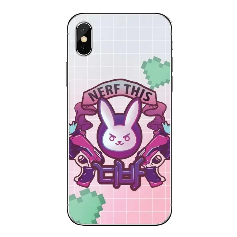 Прозрачные мягкие чехлы для Samsung Galaxy Note 8 9 S9 S10 A8 A9 Star Lite Plus A6S A9S Game overwatch OW D Va |
