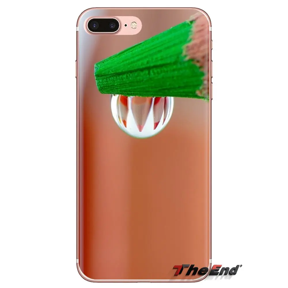Макрокарандаш для Xiaomi Mi3 Samsung A10 A30 A40 A50 A60 A70 Galaxy S2 Note 2 Grand Core Prime мягкие прозрачные