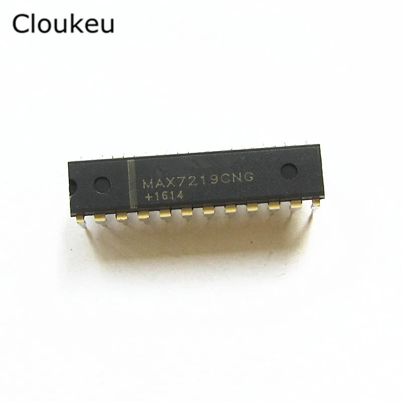 

10 шт. MAX7219CNG DIP-24 MAX7219
