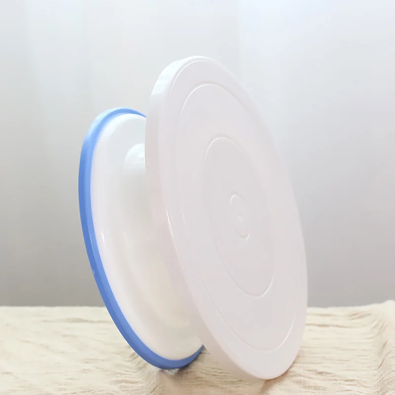 Меджелио пищевой ABS пластик Противоскользящий торт поворотный стол Стандартный