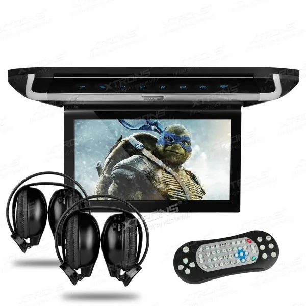 HDMI 10 &quotHD Цифровой TFT Монитор Автомобиля MPV Потолочный Откидной Dvd-плеер Накладные