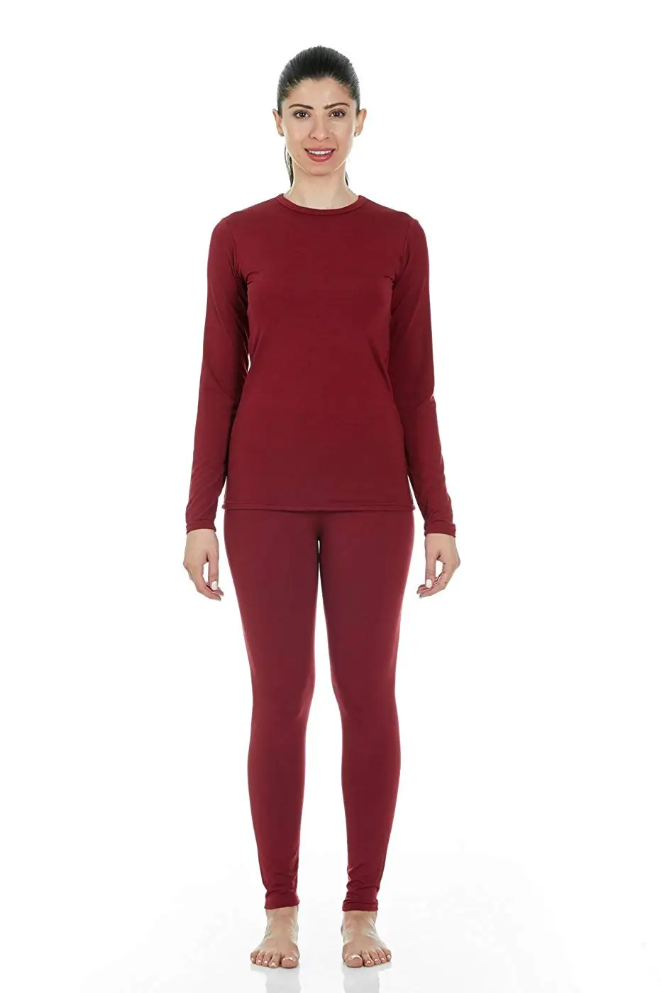 Женское мягкое термобелье комплект подштанников из флиса на осень и зиму теплые