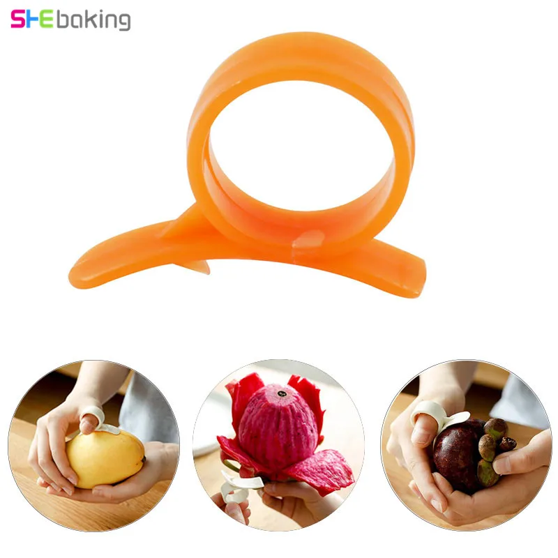 Shebaking 9 шт./лот оранжевые пилинги для бутылок для зачистки Лайм нож для чистки лимонов Zesters кольцо устройства Творческий Кухня фрукты овощи инструмент