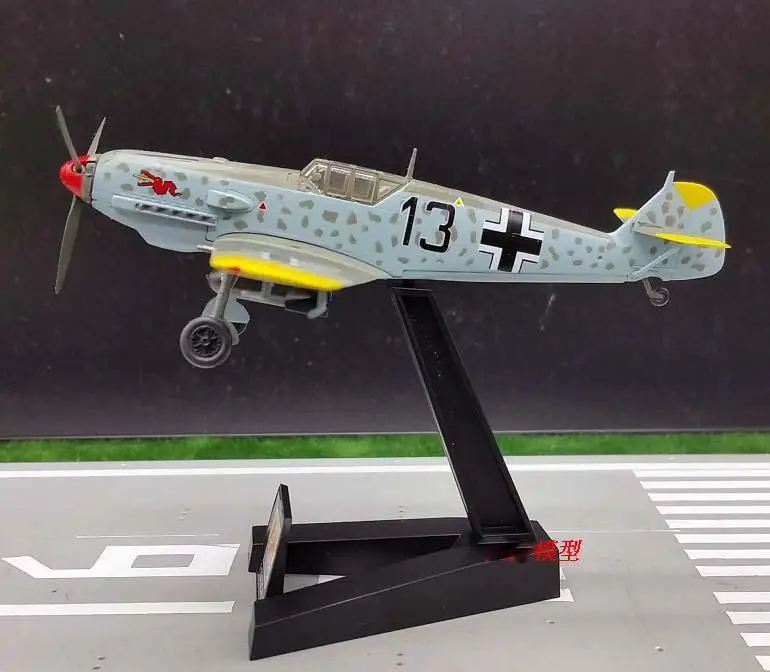 WWII Messerschmitt BF-109E-4 II/JG3 самолет 1/72 без литья под давлением легкая модель самолета |