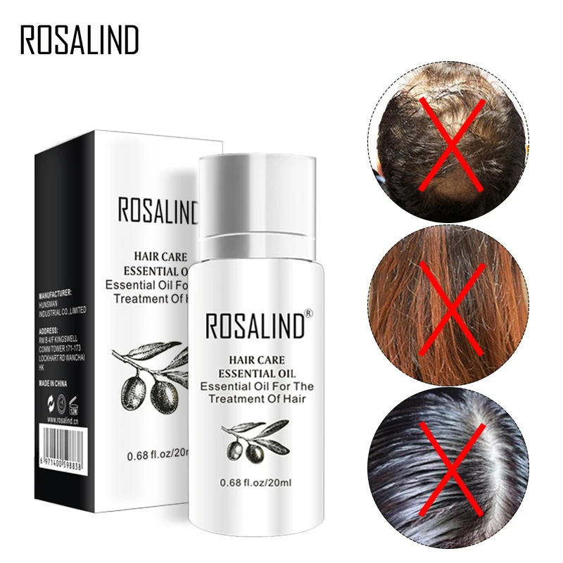 Сыворотка для волос ROSALIND 20 мл кератиновая маска лечения выпадения питающая кожу