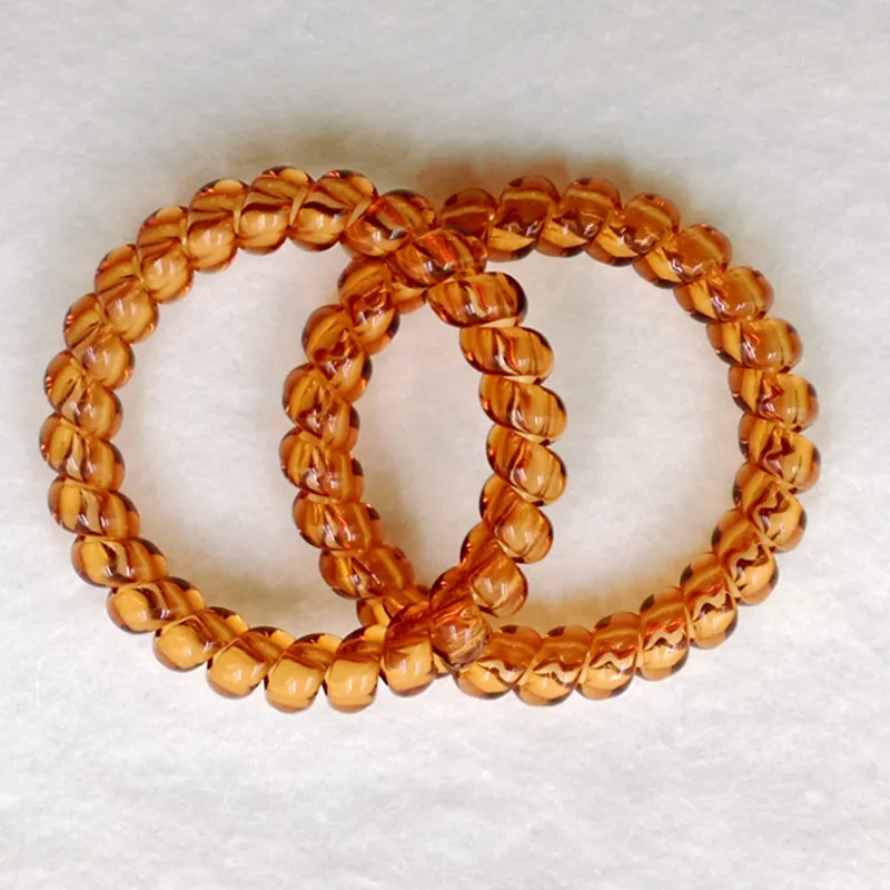 Women's Headwear Fashion Elastic Hair Bands Coffee Color Ring Drak Brown Gum | Headband