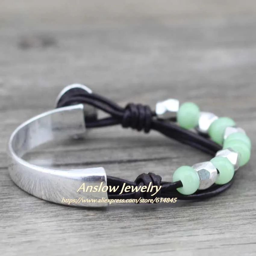 Бренд Anslow высшее качество новый дизайн винтажные стильные бусины античный