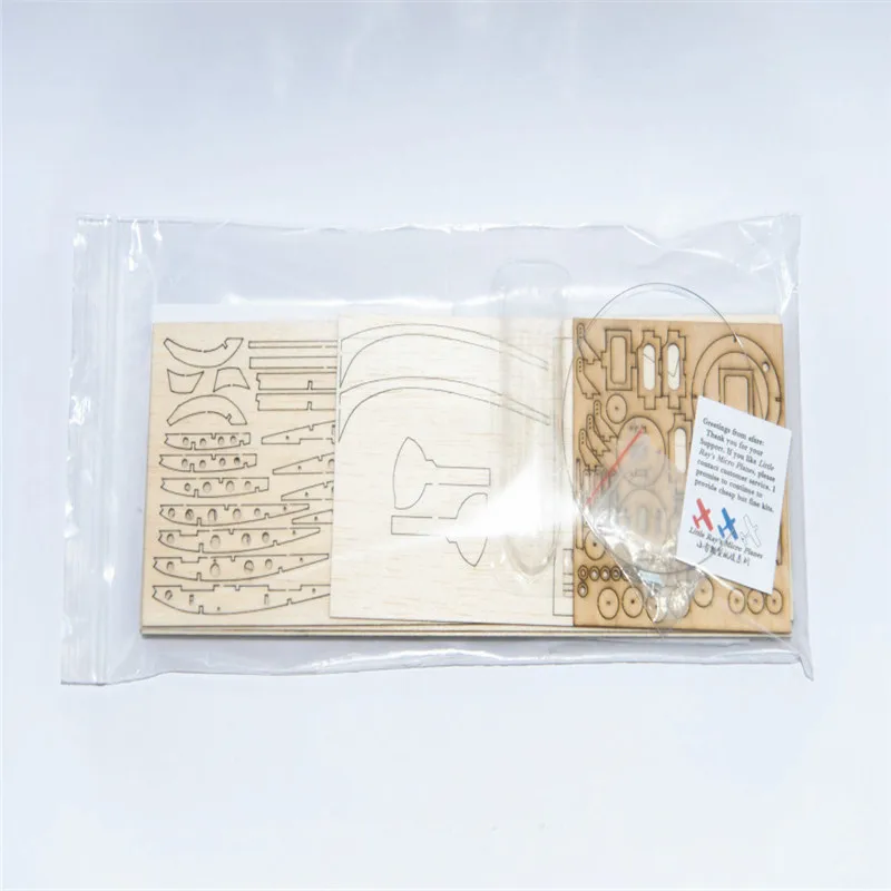 Мини-истребитель Зеро 435 мм размах крыльев Balsa Wood Laser Cut RC Airplane KIT | Игрушки и хобби