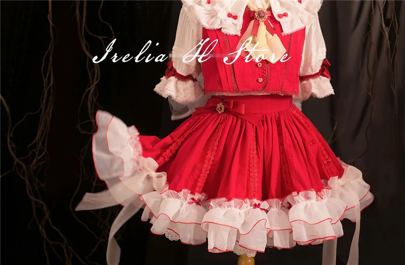 {Stock}Flandre Touhou Project Косплей Flandre Scarlet Карнавальный Костюм Платье Женская