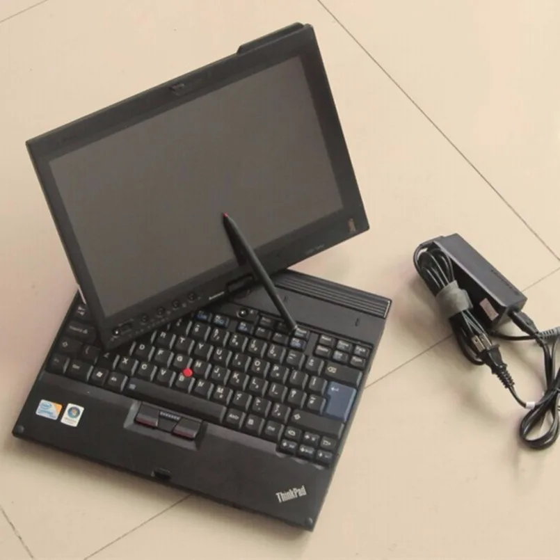 Ноутбук для диагностики автомобиля Thinkpad x200t ПК сенсорный экран ОЗУ 4 Гб можно