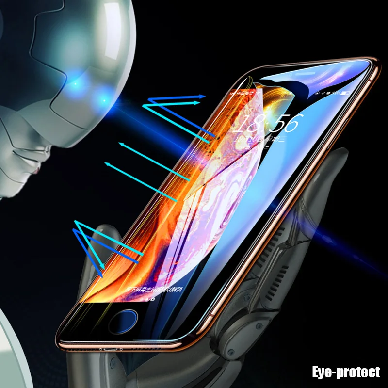 YAMIZOO для iPhone 7 Защитное стекло экрана Plus 6 s 8 X XS Max XR закаленное On|Защитные стёкла и