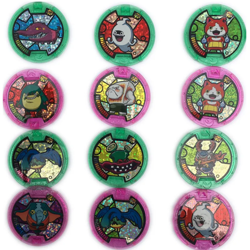 Японского аниме Yokai Watch DX Йо-Кай наручные часы медалей коллекция эмблема