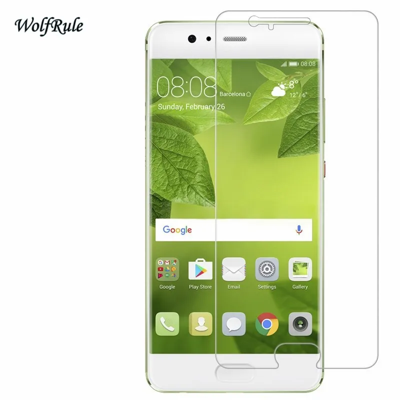 2 шт. Защитное стекло для экрана для huawei P10, закаленное стекло для huawei P10, стеклянная пленка для телефона huawei P 10, защита от царапин