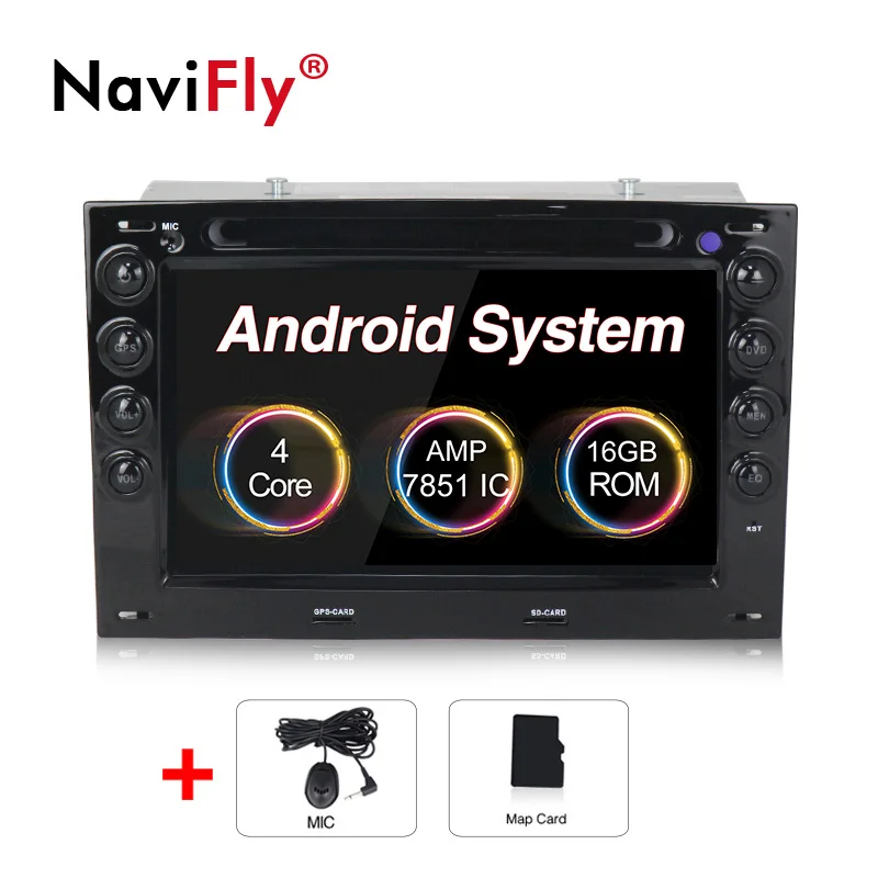 Car dvd Android 8,1 автомобильный Радио dvd-плеер для Renault Megane 2 ii 2006 2007 2008 2009 2010 gps Навигация FM wifi RDS BT SD - Цвет: Car dvd