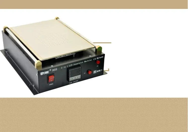 

Built-in Dual Vacuum Pump 14 inch for iPad for iphone Glass LCD Separator Split Screen Repair Machine for Samsung Tablet PC 968