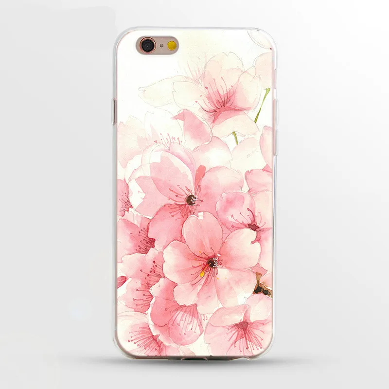 Luxury TPU case For iPhone 6 6s Silicone Cover for apple iphone 7 8 plus 5 5s se Phone Bag Cases x Case Coque |