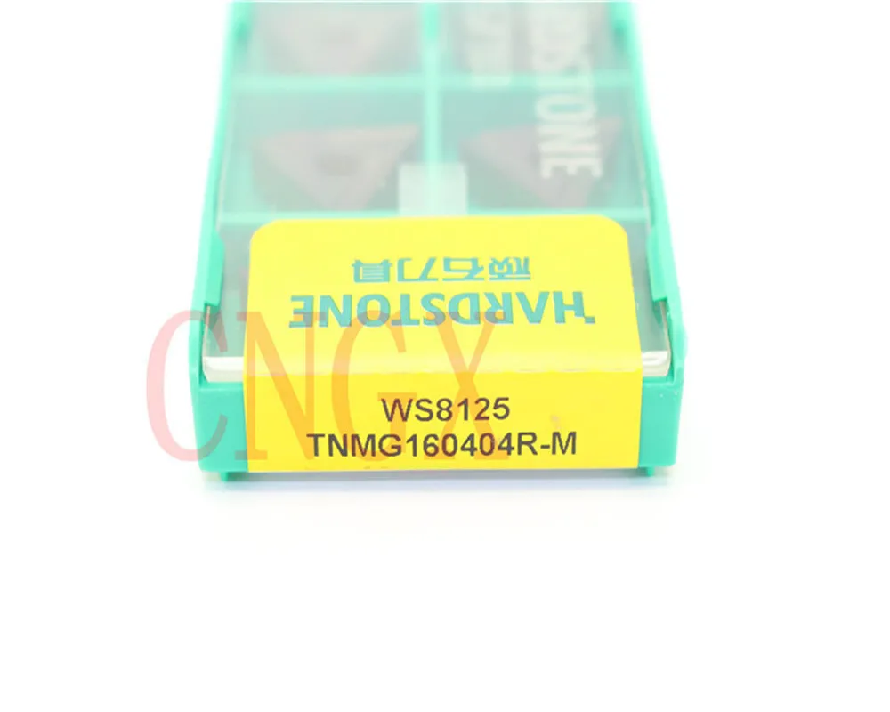 Высокое качество 10P 60 градусов TNMG160404R-M/TNMG331R-M WS8125 ЧПУ твердосплавный вставки для стали
