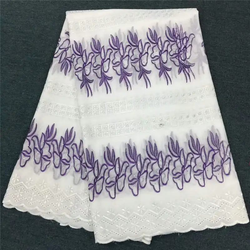 2019 High quality Nigerian lace fabric African 100% French voile cord for wedding party A1311 | Дом и сад