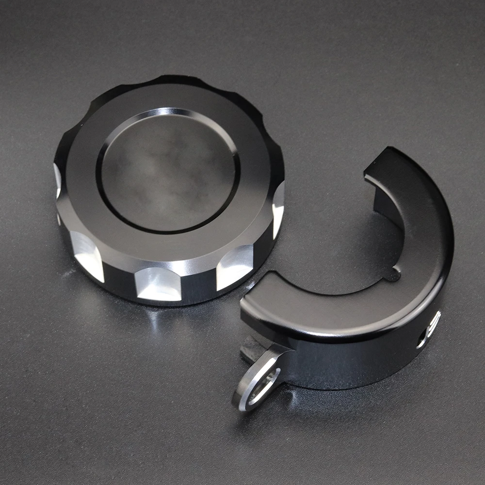 Черные мотоциклетные ТОРМОЗНОЙ ЖИДКОСТИ водохранилище мастер крышка цилиндра