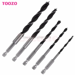 Набор сверл G08, металлические инструменты для быстрой смены, 4 5 6 8 10 мм, 14 дюйма, шестигранный хвостовик, HCS 5 шт., оптовая продажа и Прямая поставка