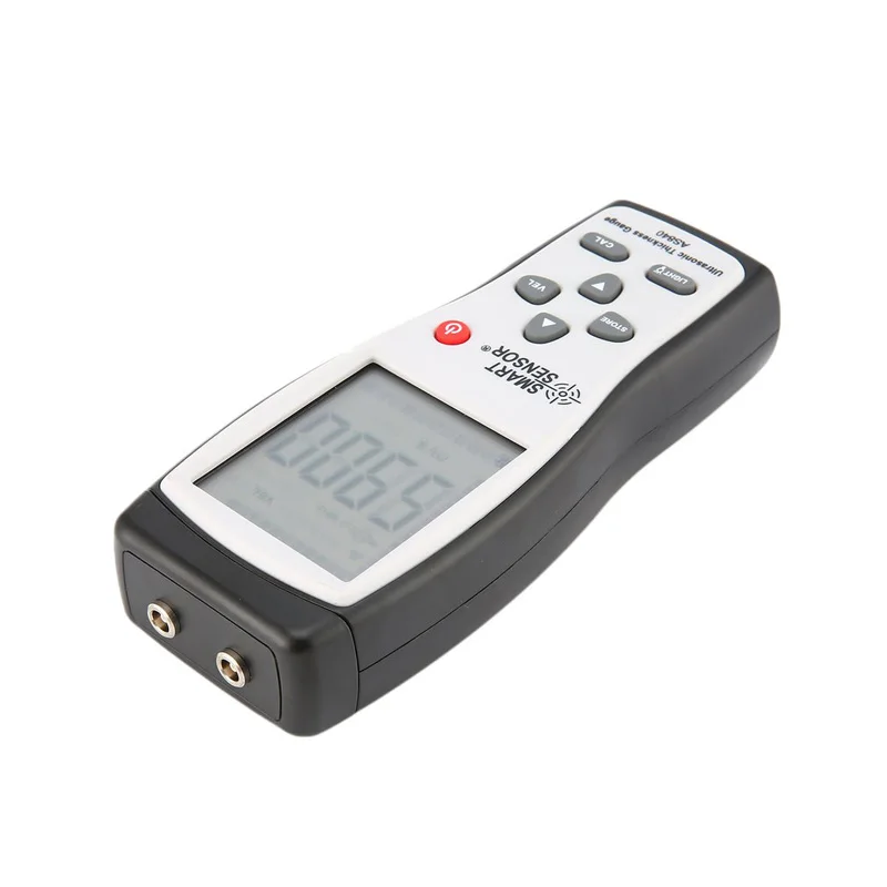 Ultrasonic Thickness Gauge 1.2-225mm Smart Sensor AS840 portable thickness tester Sound Velocity Measuring 1000-9999m/s | Инструменты