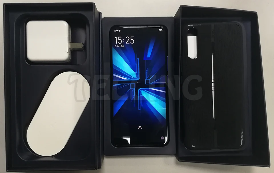 Официальный Vivo IQOO мобильный телефон Android 9,0 Snapdragon 855 восьмиядерный AMOLED 6G/8G/12G+ 128G/256G NFC type-C 4000mAh мобильный телефон
