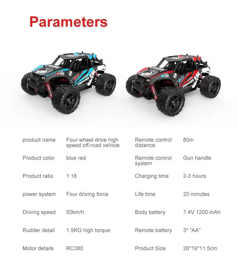 Hobbylan 40 + MPH 1/18 Масштаб RC Автомобиль 2 4G 4WD высокая скорость Быстрый пульт