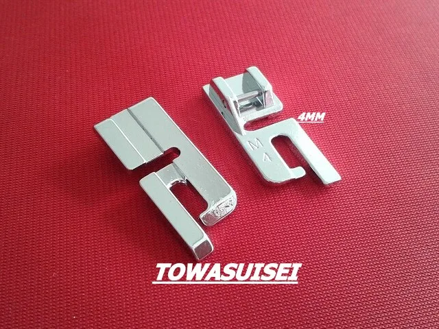2 шт Вырубные ножки 6,5 мм и 4 мм швейная машина для нового Singer Brother TOYOTA NEW HOME JANOME JUKI SILVER ALFA BERNETTE NECCHI