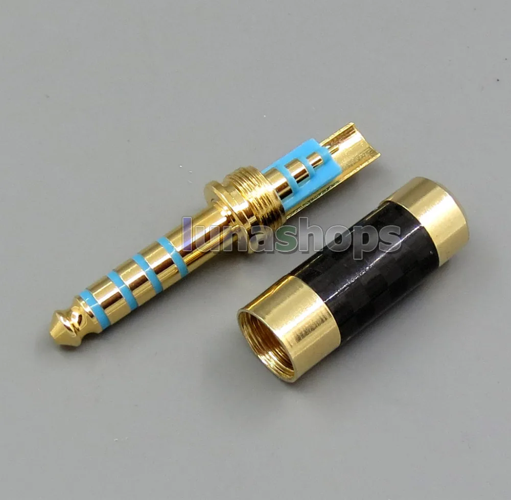 

LN005607 Carbon Shell 4.4mm Headphone Earphone Adapter For Sony PHA-2A TA-ZH1ES NW-WM1Z NW-WM1A AMP Player