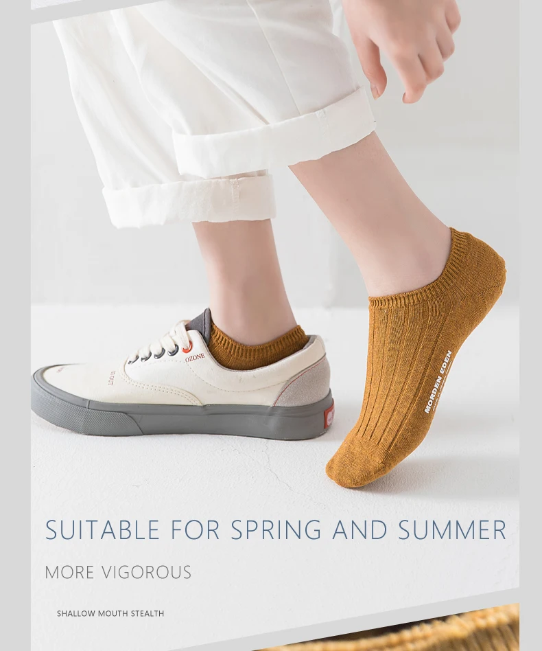5Pair Cotton Women Invisible Fashion Short Ankle Socks women Cute color Summer crew Boat women Socks