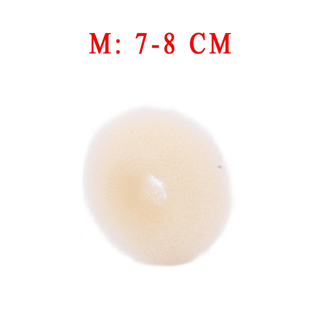 Beige m 1 шт., Пончик, стайлер для волос, Модный женский, волшебный формирователь, Пончик, кольцо для волос, булочка, аксессуары, инструмент для укладки, аксессуары для волос - Цвет: Beige m
