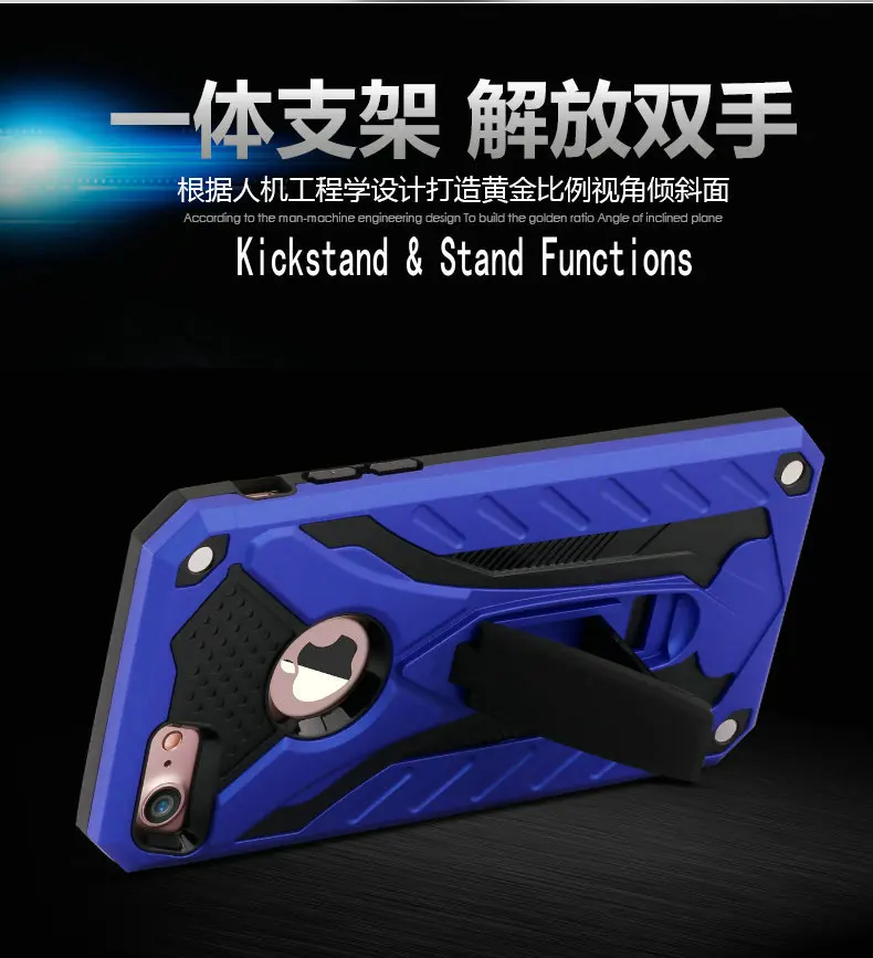 Прочный защитный чехол-подставка для Xiao mi Red mi Note 7 7s Pro 8 7A противоударный защитный чехол для mi A3 CC9 CC9E 9T Pro A1 Max 2 Note 3 6