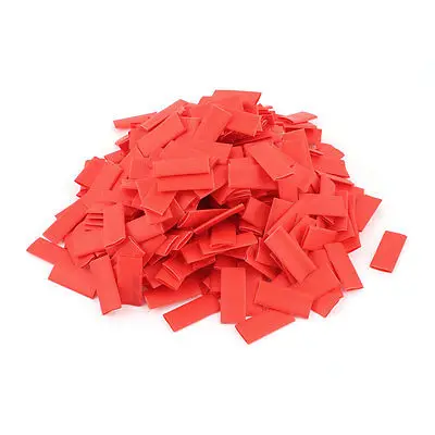 

400Pcs Polyolefin 2:1 Heat Shrink Tubing Sleeving Wrap Wire 8x30mm Red