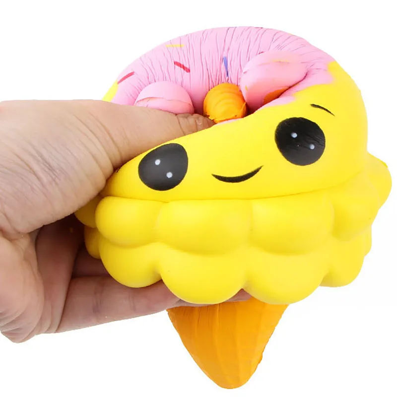 Jumbo мороженое Единорог ароматизированный медленный Crescent коллекция игрушка-Антистресс игрушка детский Рождественский подарок 20*10 см