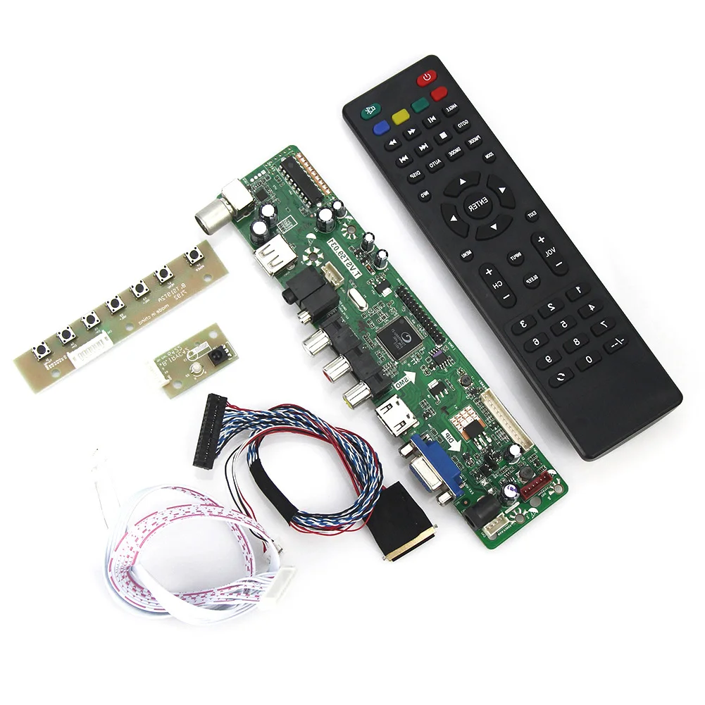 

Плата драйвера ЖК/светодиодного контроллера (TV + HDMI + VGA + CVBS + USB) для ноутбука B173HW01 N173HGE-L11 T.VST59.03 LVDS повторного использования 1920x1080
