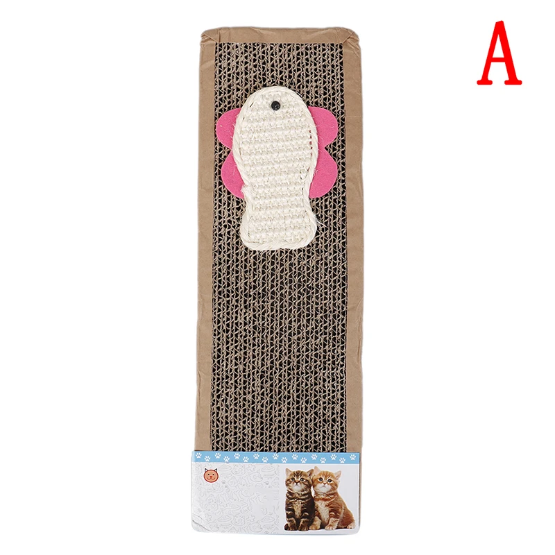 1 шт., игрушка для кошек Hoopet, коврик для домашних животных, товары для кошек, мультяшная скретч-доска, мяч, игрушка, котенок, скретч-коврик, Интерактивная Когтеточка
