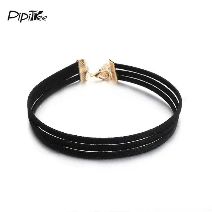 8pcs/set Gothic Black Velvet Tattoo Lace Choker Necklace Fashion Multi Layer Charm Women Chockers Necklaces Punk Jewelry | Украшения и