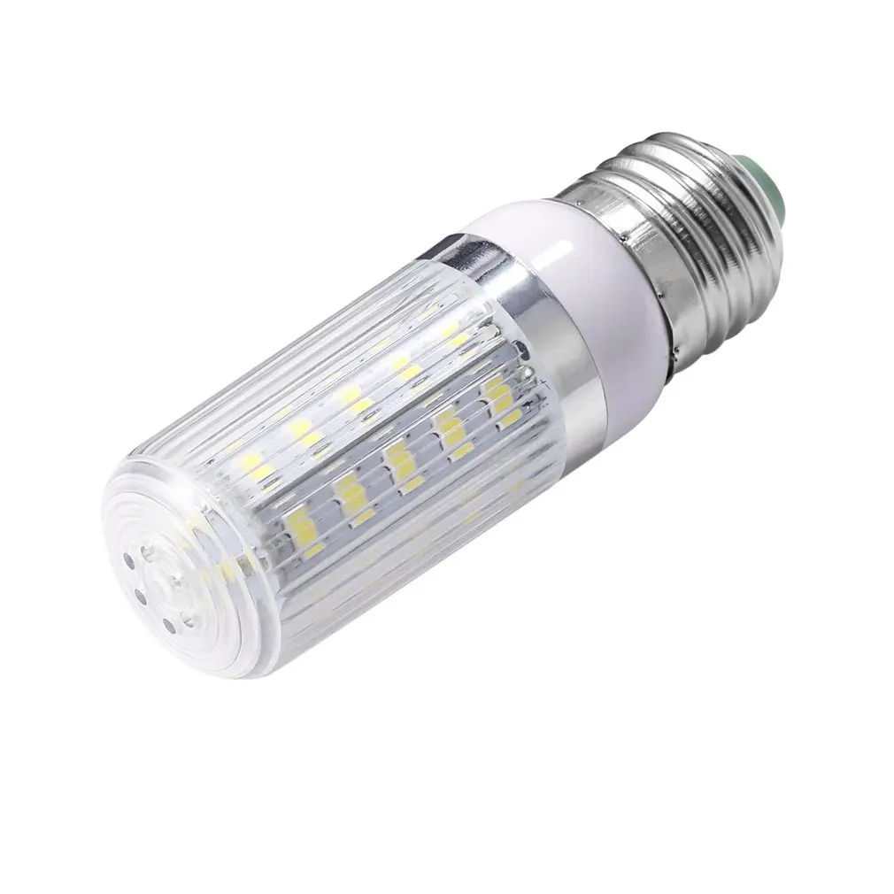 E27 7 Вт 36 SMD 5730 Silver Side свет светодиодный кукурузы лампы Pure/теплый белый 110 В/240