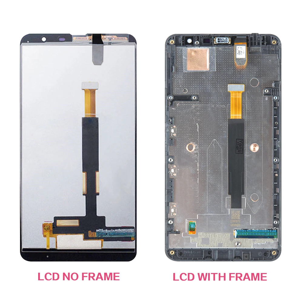 Srjtek 6 0 ''ЖК-дисплей для NOKIA Lumia 1320 сенсорный экран дисплей дигитайзер Запасные