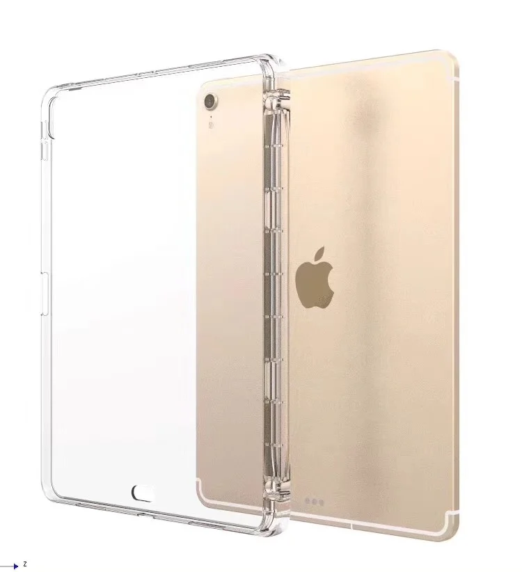 Для нового ipad pro 11 дюймов защитный чехол TPU кристально прозрачный мягкий для
