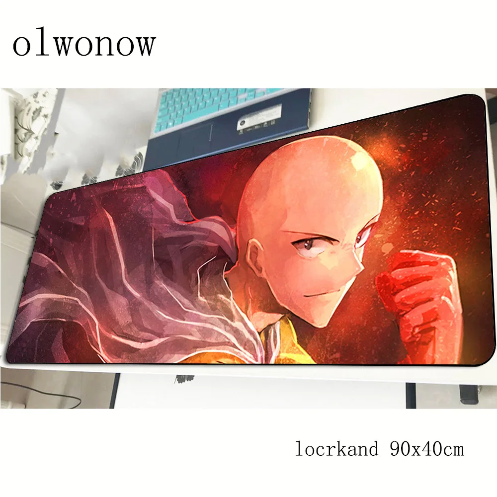 Коврик для мыши ONE PUNCH-MAN великолепный коврик компьютерных игр 900x400x3 мм padmouse